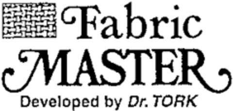 Fabric MASTER Developed by Dr. TORK D Logo (WIPO, 27.11.2001)
