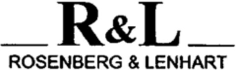 R&L ROSENBERG & LENHART Logo (WIPO, 14.01.2004)