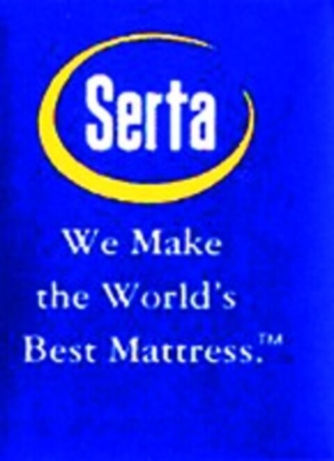 Serta We Make the World's Best Mattress. Logo (WIPO, 03.07.2007)