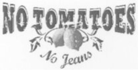 NO TOMATOES No Jeans Logo (WIPO, 25.07.2008)