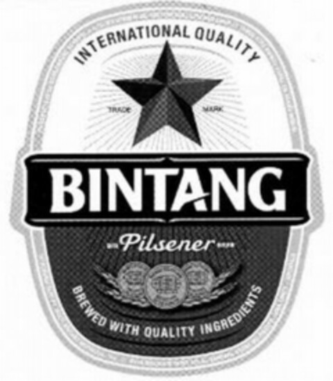 BINTANG Pilsener Logo (WIPO, 23.09.2011)