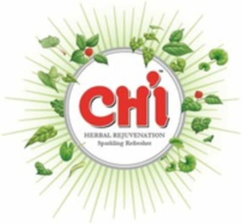 CH'I HERBAL REJUVENATION Sparkling Refresher Logo (WIPO, 03/16/2015)