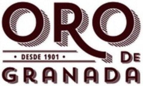 ORO DE GRANADA DESDE 1901 Logo (WIPO, 12.01.2018)