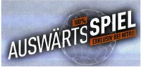 100% AUSWÄRTS SPIEL EXKLUSIV BEI NITRO Logo (WIPO, 07.05.2019)