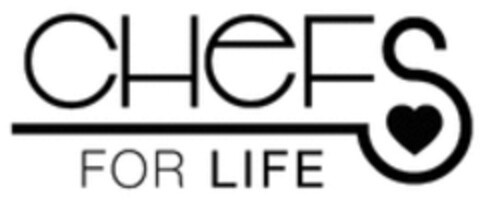 CHEFS FOR LIFE Logo (WIPO, 07/03/2019)