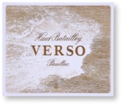 Haut Batailley VERSO Pauillac Logo (WIPO, 11/26/2020)