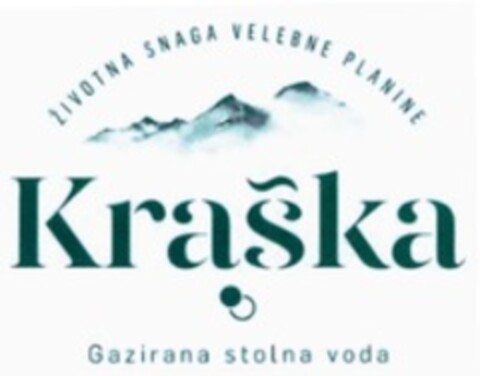 ŽIVOTNA SNAGA VELEBNE PLANINE Kraška Gazirana stolna voda Logo (WIPO, 24.03.2021)