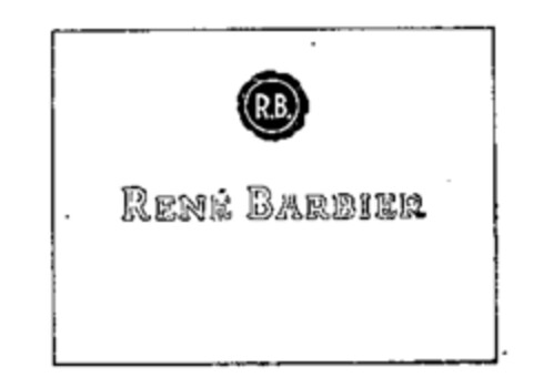 RENÉ BARBIER Logo (WIPO, 12.04.1966)