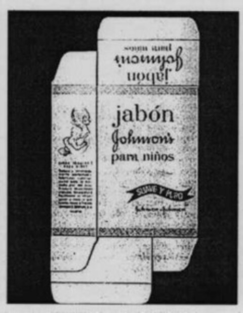 jabón Johnson's para niños Logo (WIPO, 22.05.1973)