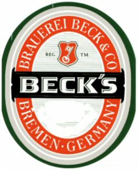 BRAUEREI BECK & CO BECK'S BREMEN GERMANY Logo (WIPO, 02/13/2001)