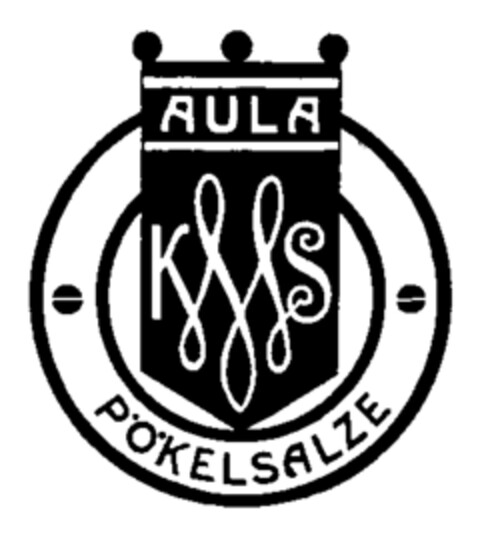 AULA PÖKELSALZE Logo (WIPO, 31.08.1953)