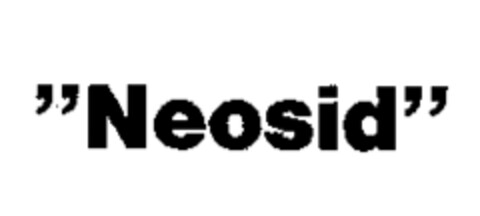 "Neosid" Logo (WIPO, 29.10.1963)