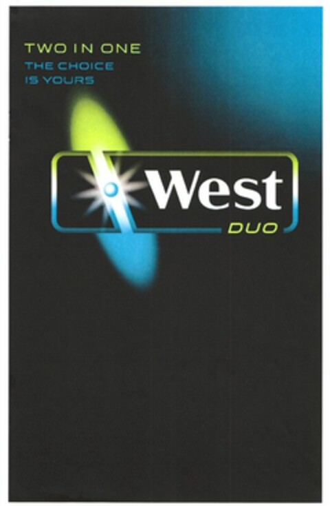 TWO IN ONE THE CHOICE IS YOURS West DUO Logo (WIPO, 21.01.2012)