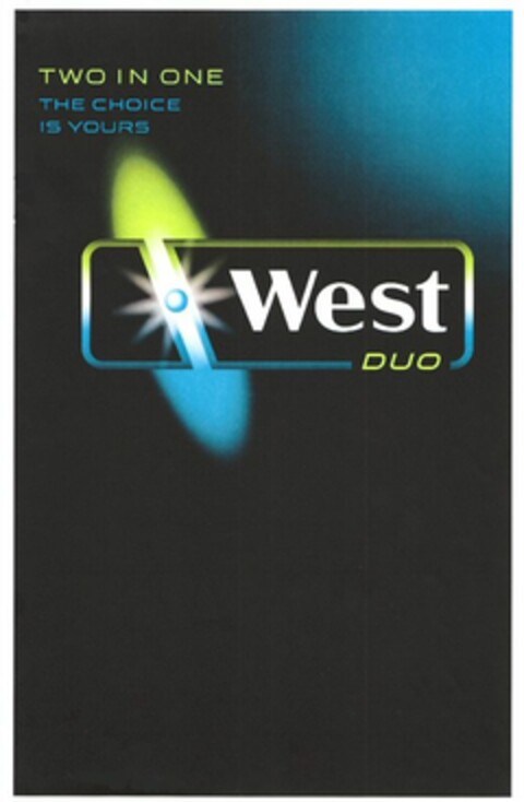 TWO IN ONE THE CHOICE IS YOURS West DUO Logo (WIPO, 01/21/2012)