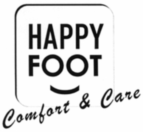 HAPPY FOOT Comfort & Care Logo (WIPO, 12.04.2016)