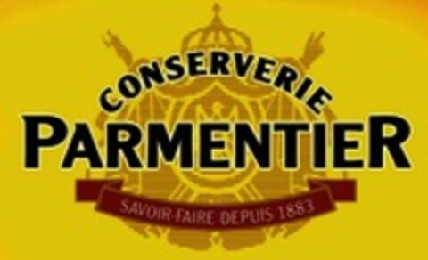 CONSERVERIE PARMENTIER SAVOIR-FAIRE DEPUIS 1883 Logo (WIPO, 02/06/2018)