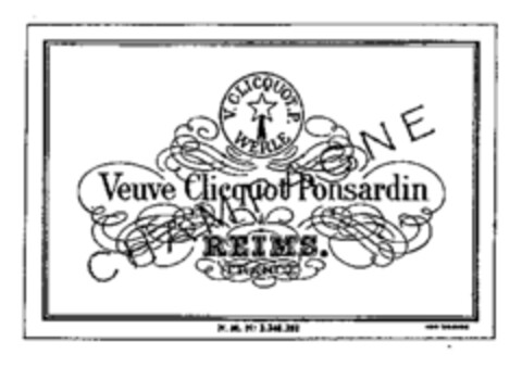 Veuve Clicquot Ponsardin Logo (WIPO, 09.05.1950)
