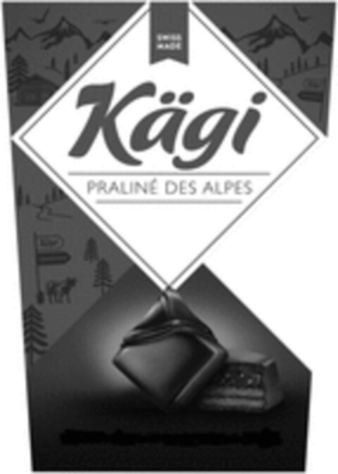 SWISS MADE Kägi PRALINÉ DES ALPES Logo (WIPO, 14.10.2022)