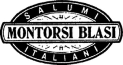 MONTORSI BLASI Logo (WIPO, 10/17/1988)