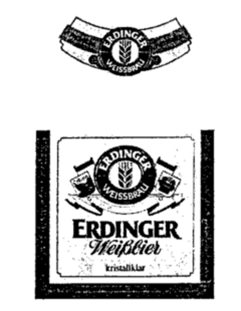 ERDINGER Weißbier Logo (WIPO, 28.12.1989)