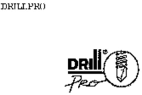 DRILLPRO Logo (WIPO, 10.04.2007)