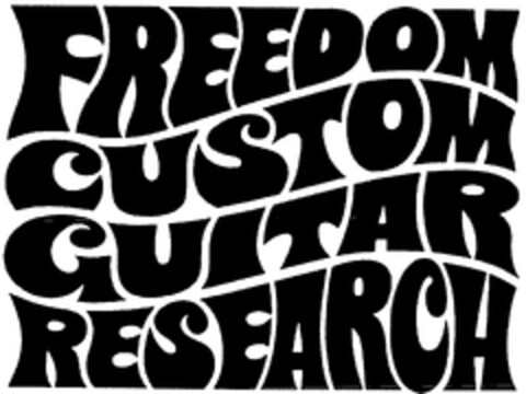 FREEDOM CUSTOM GUITAR RESEARCH Logo (WIPO, 09/10/2008)