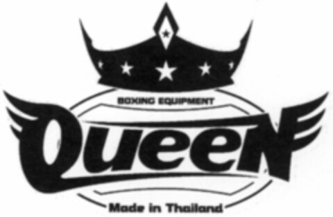 BOXING EQUIPMENT QUEEN Made in Thailand Logo (WIPO, 03/24/2010)