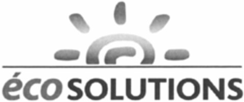 éco SOLUTIONS Logo (WIPO, 21.01.2011)