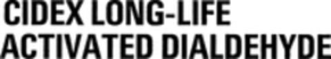 CIDEX LONG-LIFE ACTIVATED DIALDEHYDE Logo (WIPO, 14.11.1979)