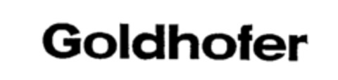 Goldhofer Logo (WIPO, 08.01.1991)