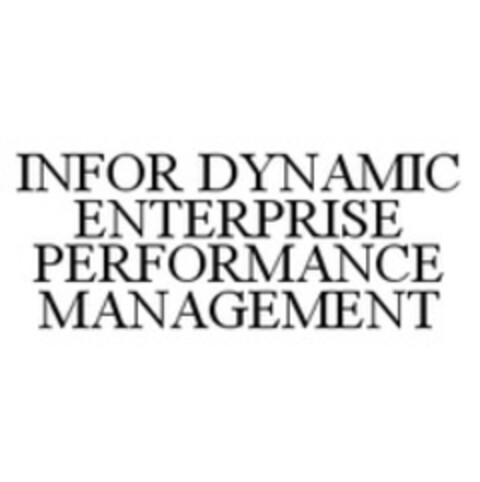 INFOR DYNAMIC ENTERPRISE PERFORMANCE MANAGEMENT Logo (WIPO, 11/06/2013)