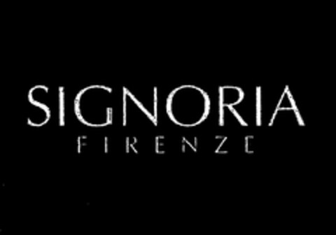 SIGNORIA FIRENZE Logo (WIPO, 01/17/2014)