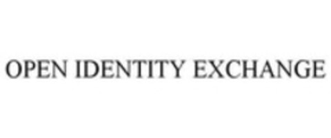 OPEN IDENTITY EXCHANGE Logo (WIPO, 05/01/2015)