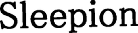 Sleepion Logo (WIPO, 06.10.2015)