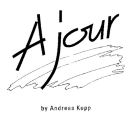 A jour by Andreas Kopp Logo (WIPO, 13.05.1991)