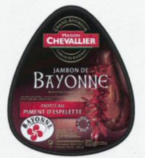 MAISON CHEVALLIER JAMBON DE BAYONNE Logo (WIPO, 08/29/2007)