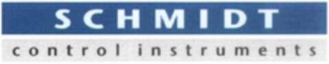 SCHMIDT control instruments Logo (WIPO, 25.07.2013)