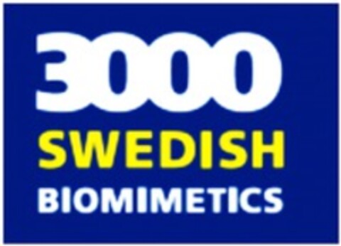 3000 SWEDISH BIOMIMETICS Logo (WIPO, 06.11.2014)