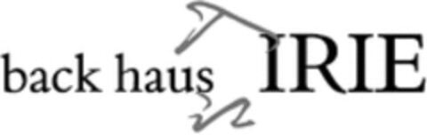 back haus IRIE Logo (WIPO, 14.01.2020)