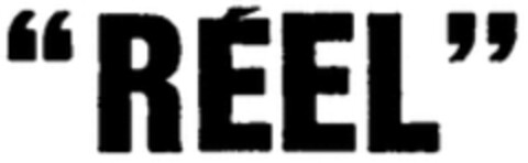 "RÉEL" Logo (WIPO, 27.12.1957)