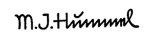 M.J. Hummel Logo (WIPO, 24.03.1986)