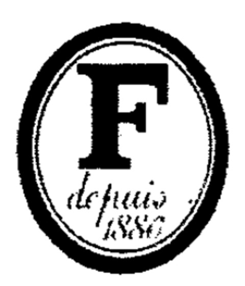 F depuis 1886 Logo (WIPO, 06/15/1988)