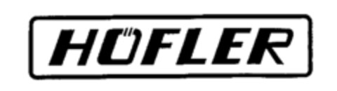 HÖFLER Logo (WIPO, 22.01.1991)