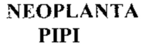 NEOPLANTA PIPI Logo (WIPO, 26.06.2009)