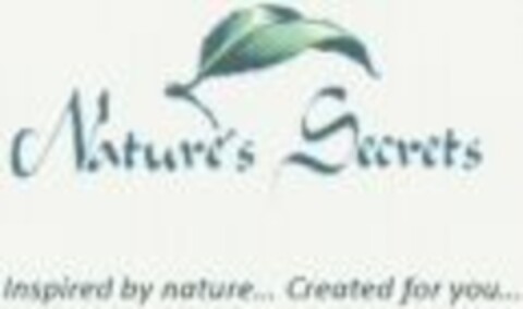 Nature's Secrets Inspired by nature... Created for you... Logo (WIPO, 31.05.2011)