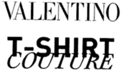 VALENTINO T-SHIRT COUTURE Logo (WIPO, 23.04.2014)