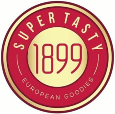 SUPER TASTY 1899 EUROPEAN GOODIES Logo (WIPO, 02/12/2016)