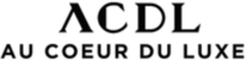 ACDL AU COEUR DU LUXE Logo (WIPO, 15.01.2021)