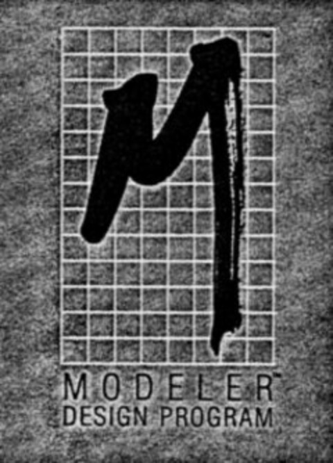 MODELER DESIGN PROGRAM Logo (WIPO, 06.10.1987)