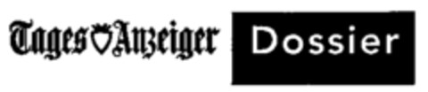 Tages Anzeiger Dossier Logo (WIPO, 09/29/1995)